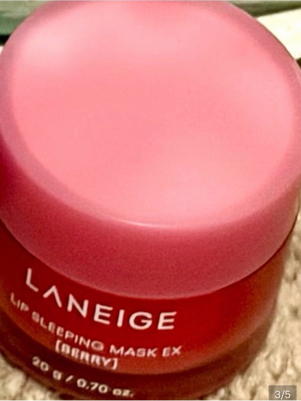 LANEIGE Lip Sleeping Mask EX - Berry Pink